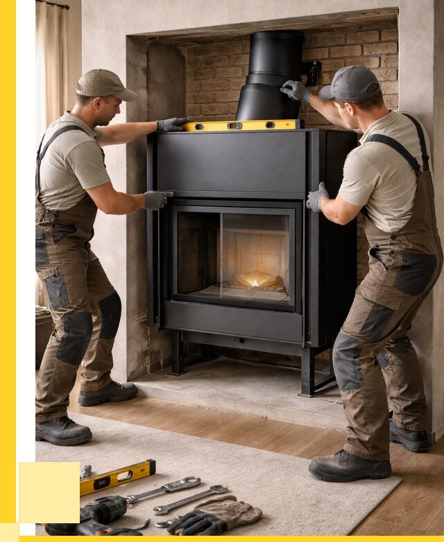 Установка каминных топок в Гусе-Хрустальном под ключ от 19256 р. | ЭриданГсь