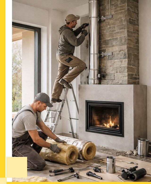 Монтаж дымоходов для каминов в Гусе-Хрустальном от 16047 р. ЭриданГсь