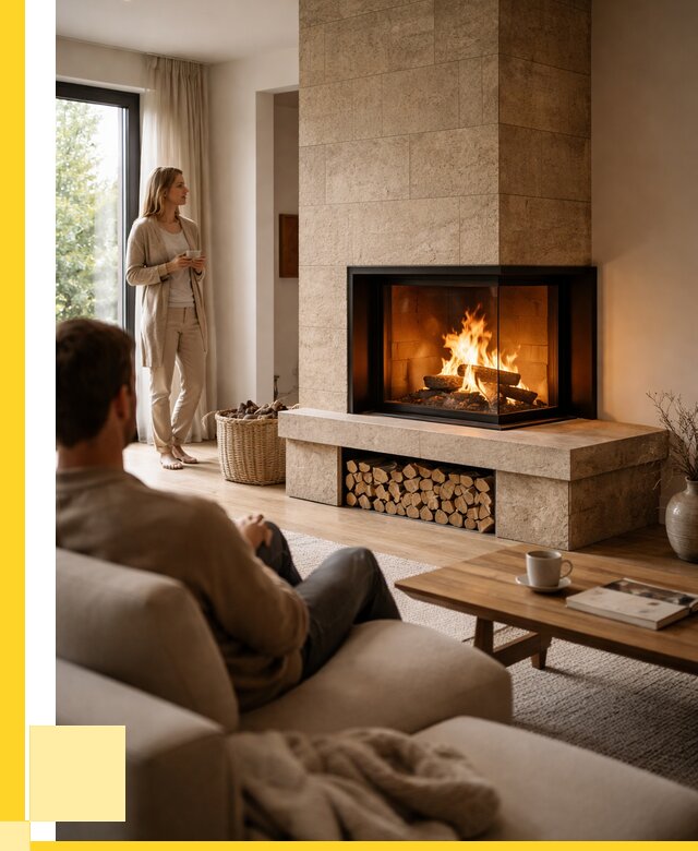 Угловые камины из кирпича установка в Гусе-Хрустальном от 160470 р. ЭриданГсь