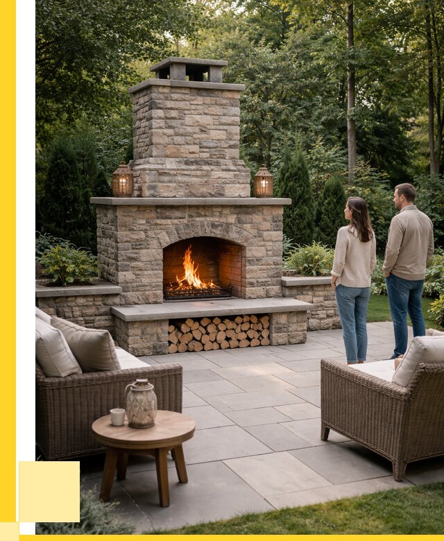 Уличные камины из кирпича в Гусе-Хрустальном от 160470 р. | ЭриданГсь