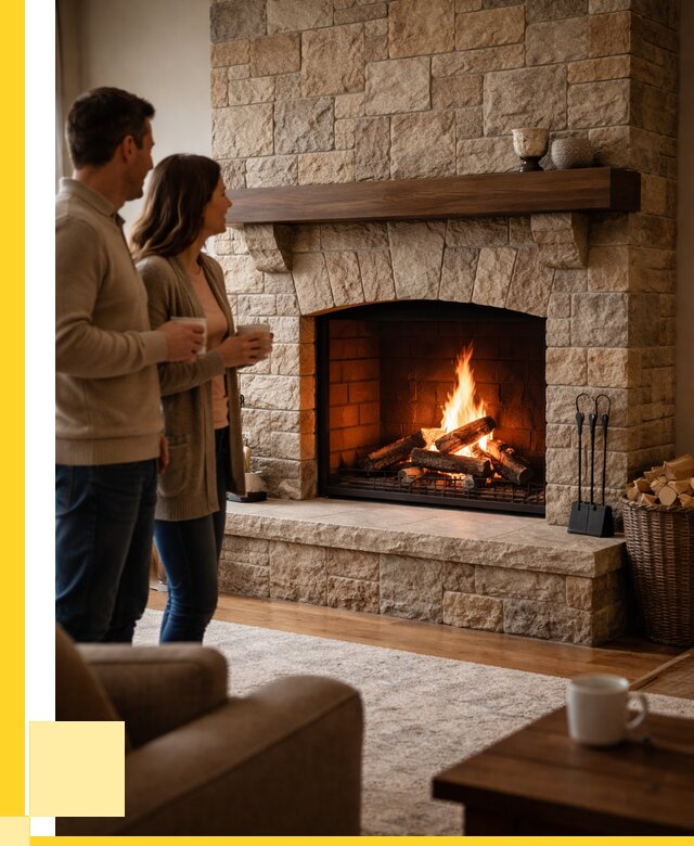 Каменные камины на заказ в Гусе-Хрустальном от 192564 р. | ЭриданГсь