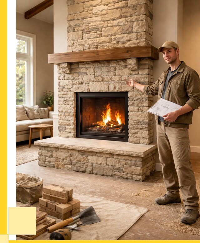 Камины под ключ в Гусе-Хрустальном от 192564 р. | ЭриданГсь — установка