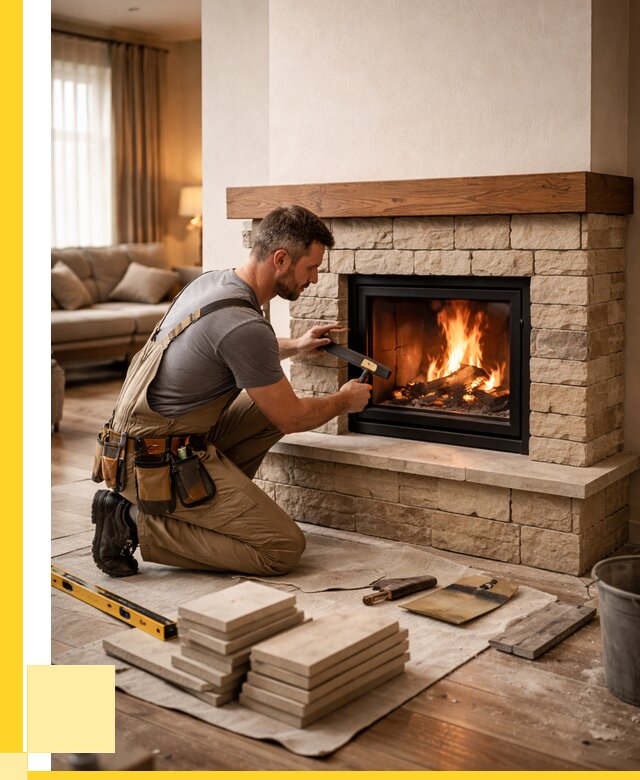 Строительство каминов в Гусе-Хрустальном от 160470 р., ЭриданГсь - под ключ