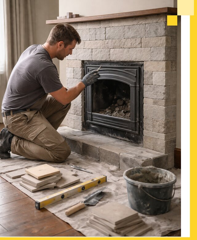 Профессиональный ремонт каминов в Гусе-Хрустальном восстановление и сервис