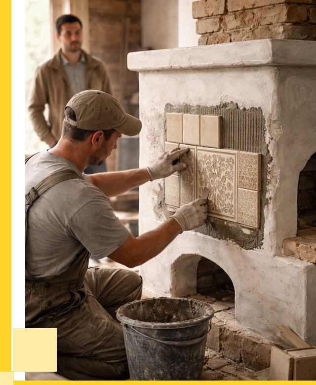 Отделка печей и банных печей в Гусе-Хрустальном от 37443 р. | ЭриданГсь