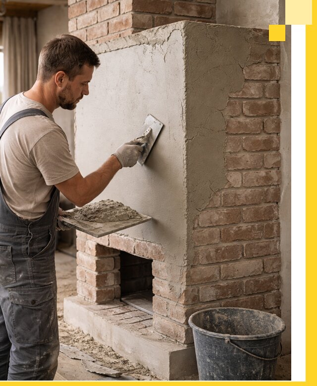 Отделка печей и облицовка каминов в Гусе-Хрустальном под ключ