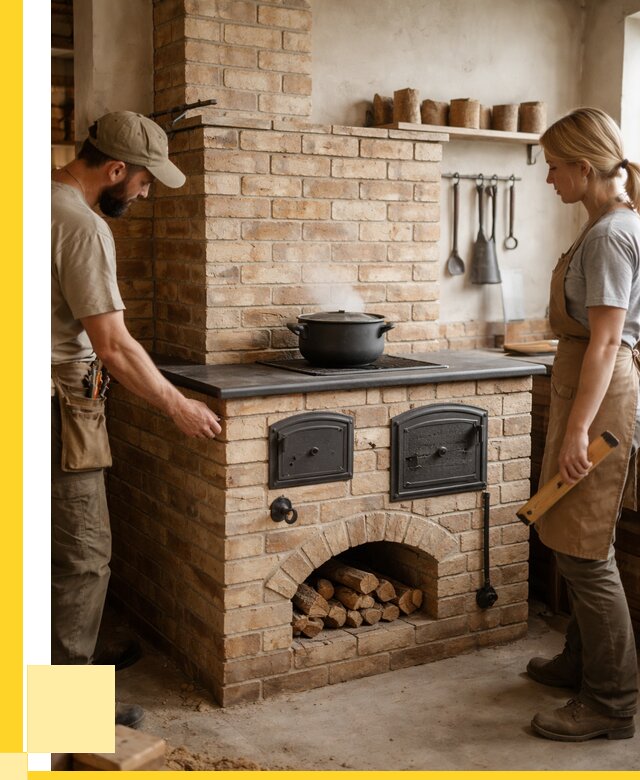 Варочно отопительные печи в Гусе-Хрустальном от 96282 р. | ЭриданГсь