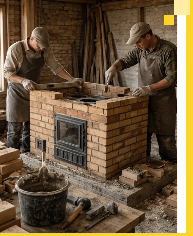 Изготовление и установка варочных печей под ключ в Гусе-Хрустальном