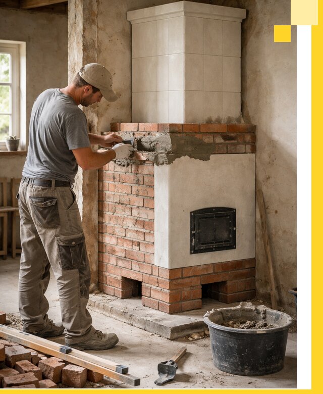 Изготовление и установка печей-голландок под ключ в Гусе-Хрустальном