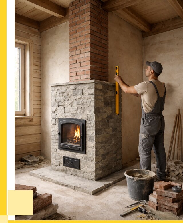 Печи и дымоходы под ключ в Гусе-Хрустальном от 48141 р., ЭриданГсь