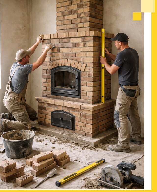 Продажа и установка печей и каминов для дома под ключ в Гусе-Хрустальном