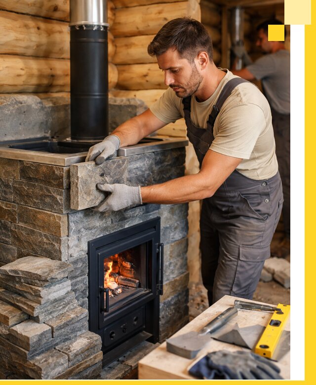 Печи для бани под ключ в Гусе-Хрустальном: изготовление и монтаж