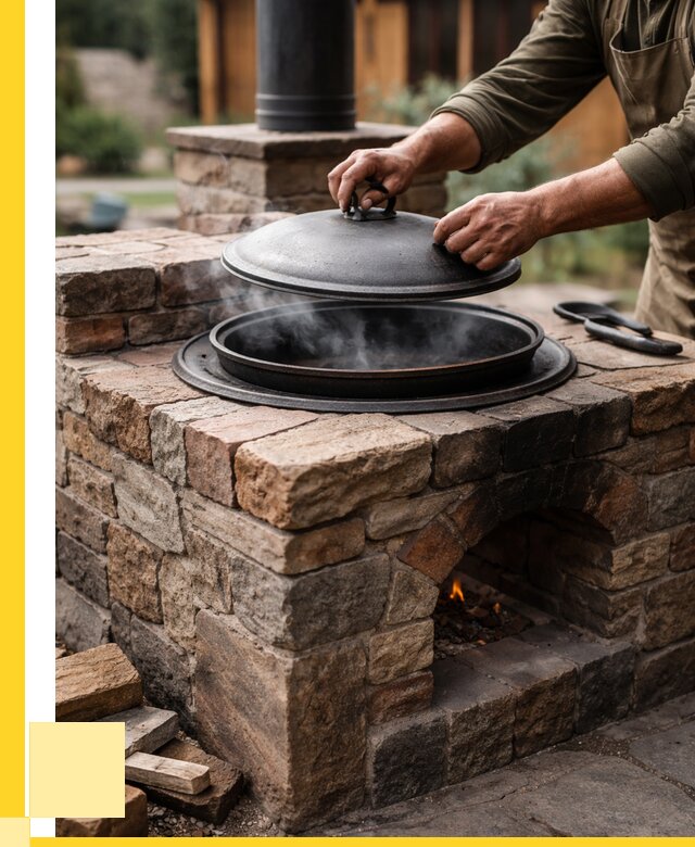 Печи для казана в Гусе-Хрустальном по цене от 19256 р. | ЭриданГсь