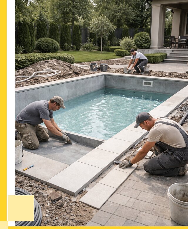 Монтаж бассейнов в Гусе-Хрустальном под ключ от 481410 р. | ЭриданГсь