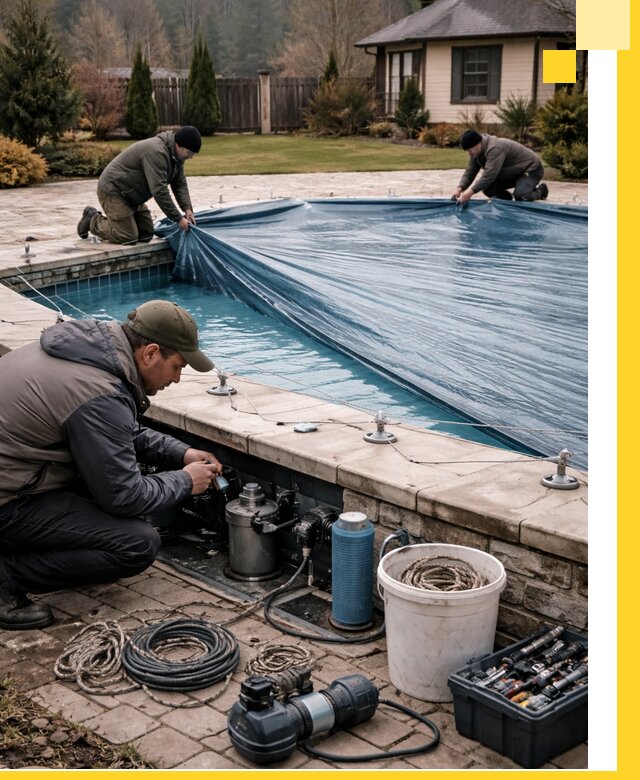 Консервация бассейнов в Гусе-Хрустальном: подготовка к длительному хранению