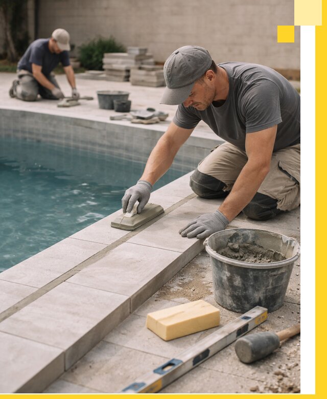 Отделка бассейнов в Гусе-Хрустальном: декоративная отделка и гидроизоляция