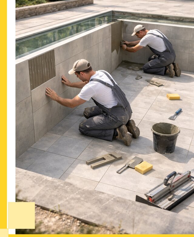 Облицовка бассейнов в Гусе-Хрустальном от 4814 р. под ключ | ЭриданГсь