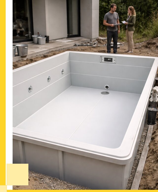 Полипропиленовые бассейны в Гусе-Хрустальном от 267450 р. | ЭриданГсь