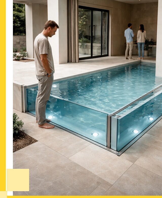 Стеклянные бассейны в Гусе-Хрустальном от 1283760 р. | ЭриданГсь — мозаика