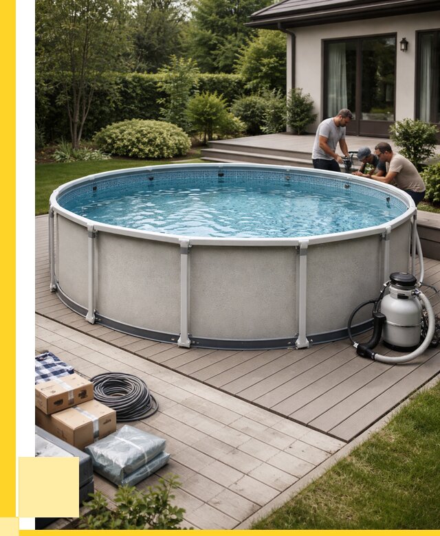 Купить каркасные бассейны в Гусе-Хрустальном от 48141 р. | ЭриданГсь