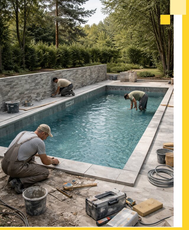 Проектирование и строительство частных бассейнов в Гусе-Хрустальном