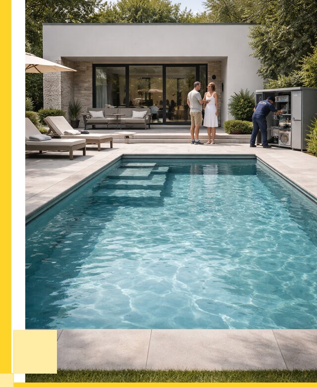 Бассейн в доме в Гусе-Хрустальном под ключ от 1283760 р. | ЭриданГсь