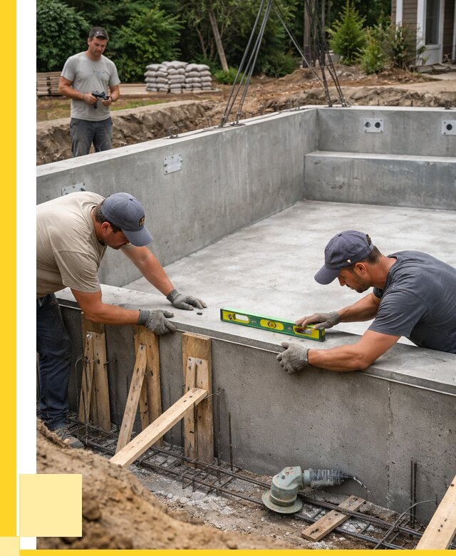 Монтаж чаши бассейна в Гусе-Хрустальном под ключ от 267450 р., ЭриданГсь