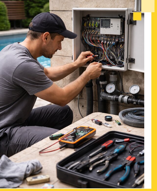 Комплексная автоматика для бассейнов в Гусе-Хрустальном: управление и очистка