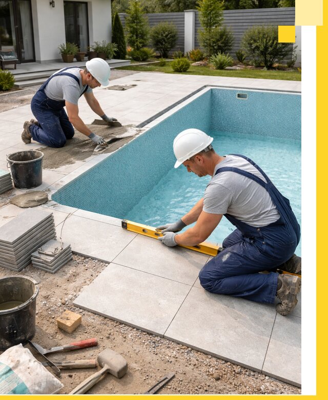 Строительство и монтаж плавательных бассейнов под ключ в Гусе-Хрустальном