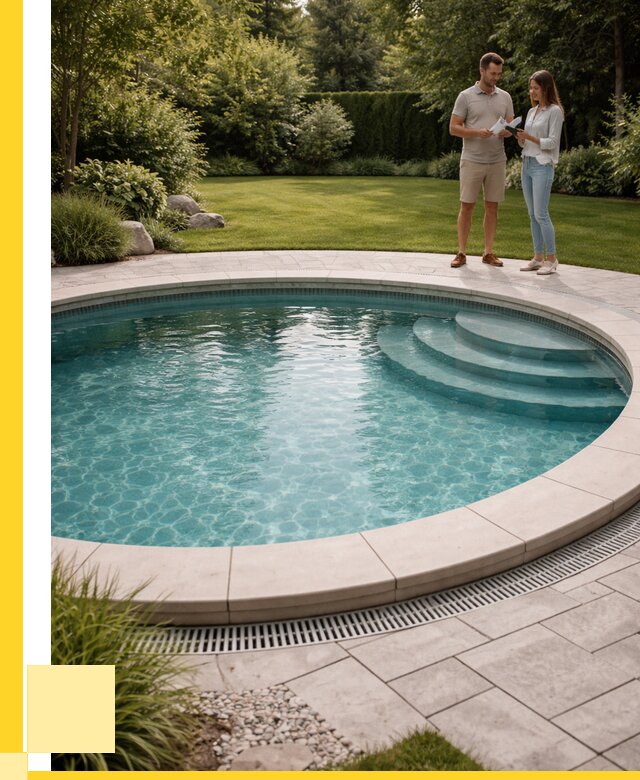 Круглые каркасные бассейны купить в Гусе-Хрустальном от 267450 р. | ЭриданГсь