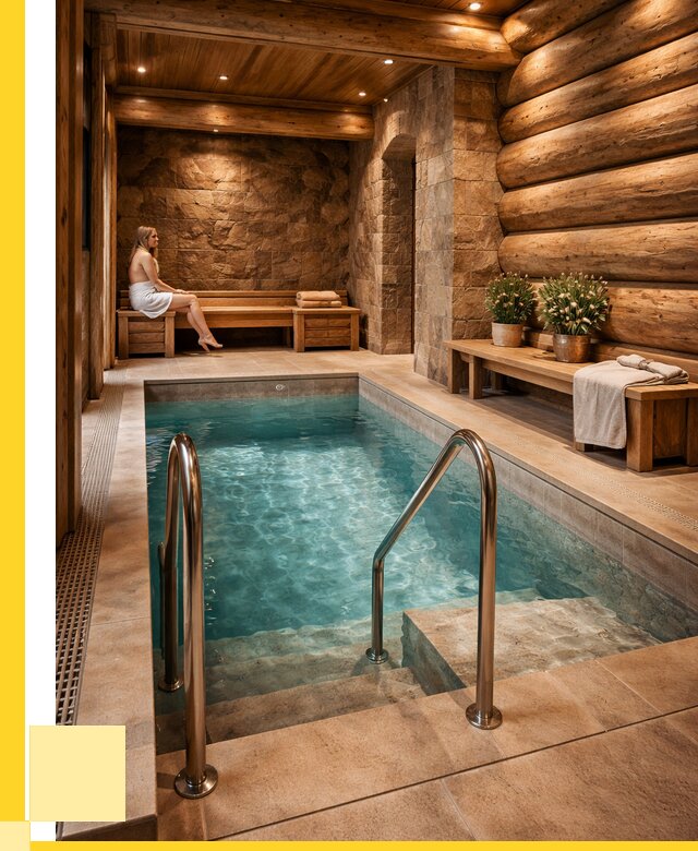 Аренда бани с бассейном в Гусе-Хрустальном от 1604700 р. | ЭриданГсь