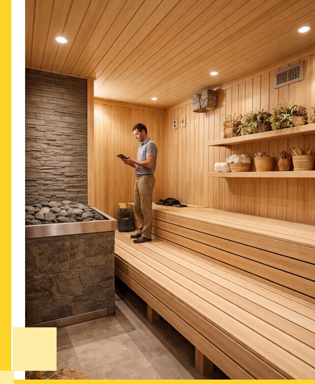 Сауна под ключ в Гусе-Хрустальном: от 481410 р. | Строительство — ЭриданГсь