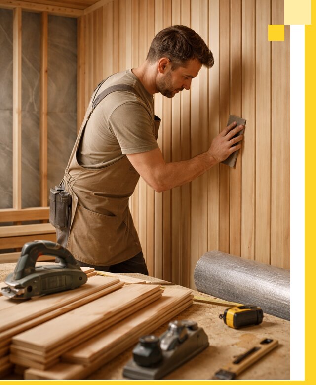 Профессиональная отделка саун и парных под ключ в Гусе-Хрустальном