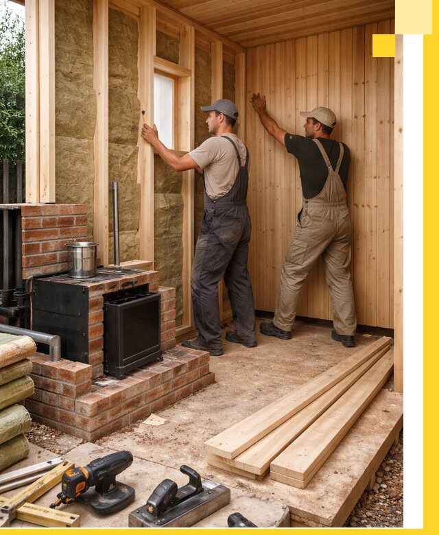 Строительство и установка дачных саун под ключ в Гусе-Хрустальном