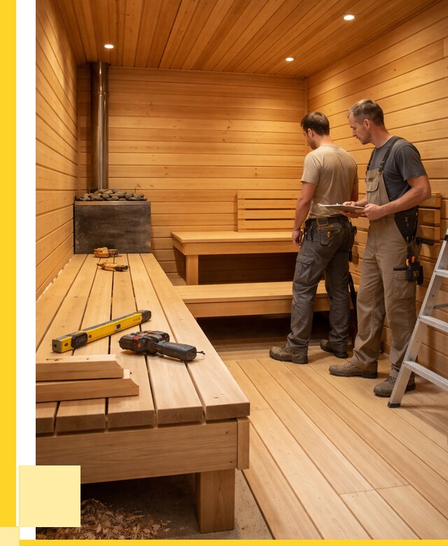 Отделка бань и саун в Гусе-Хрустальном по цене от 4814 р. | ЭриданГсь