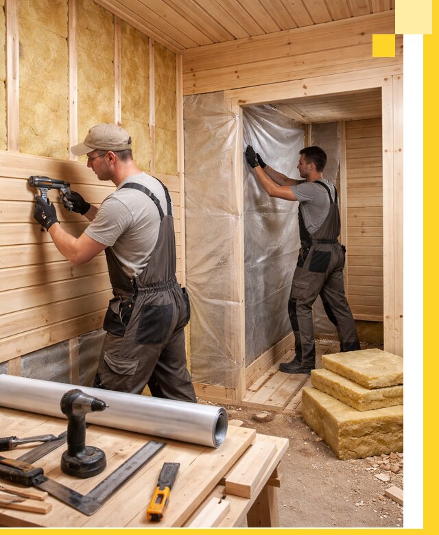 Бани под ключ в Гусе-Хрустальном с проектом и полным монтажом