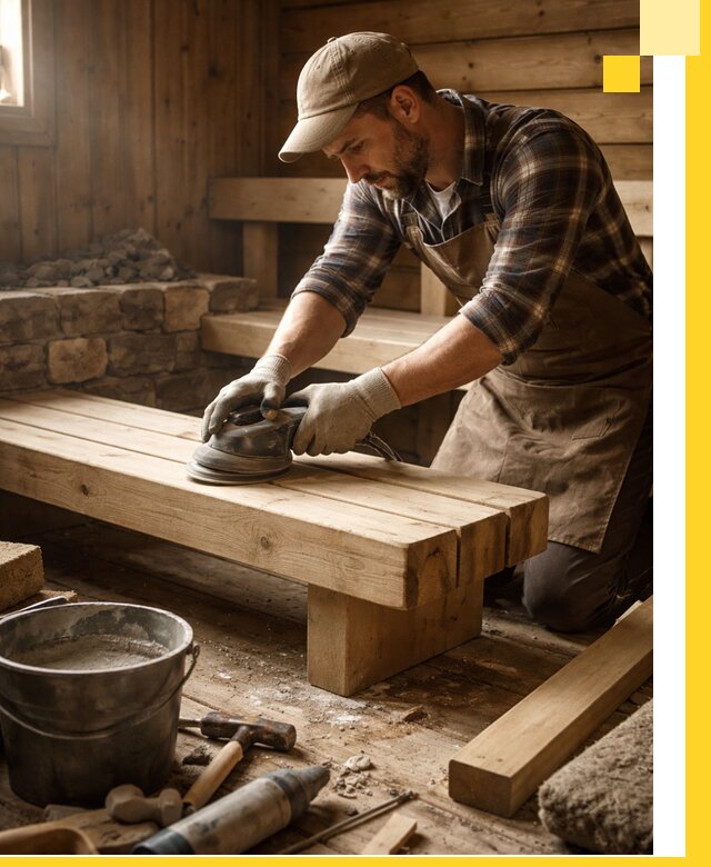 Ремонт бань под ключ в Гусе-Хрустальном с гарантией качества и сроков