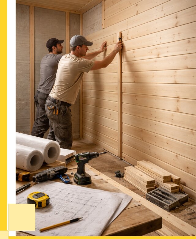 Обшивка бани вагонкой в Гусе-Хрустальном от 1284 р., ЭриданГсь