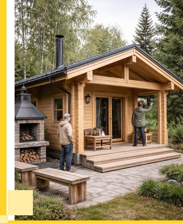 Деревянные бани под ключ в Гусе-Хрустальном от 481410 р. | ЭриданГсь