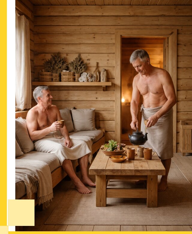 Бани с комнатой отдыха под ключ в Гусе-Хрустальном от 481410 р. | ЭриданГсь