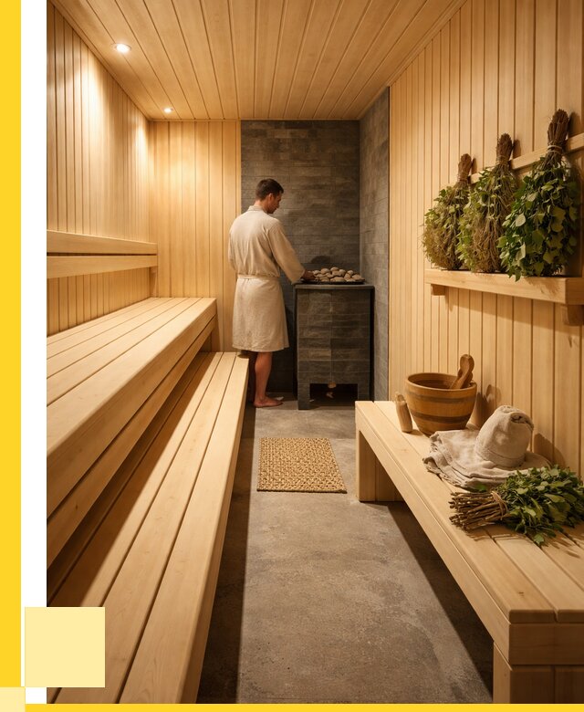 Отделка парной под ключ в Гусе-Хрустальном от 374430 р. | ЭриданГсь