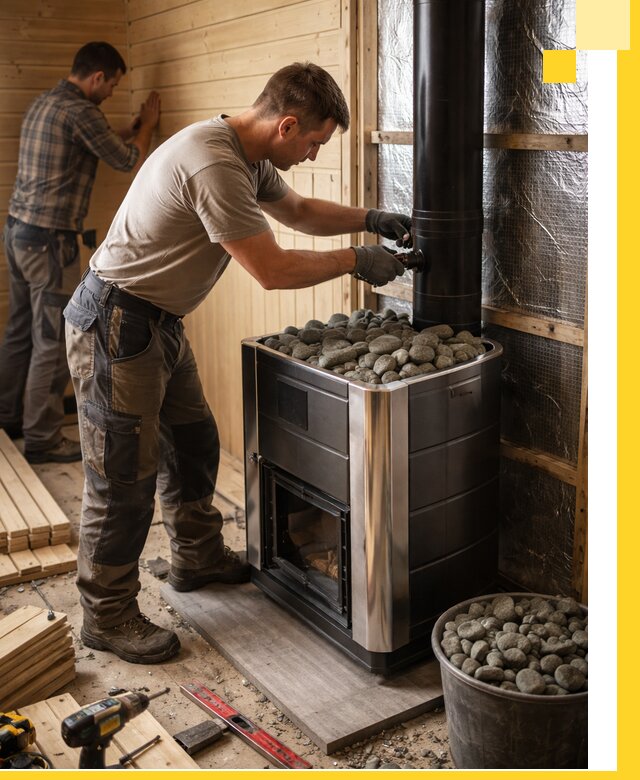 Проектирование и строительство парилок для бани в Гусе-Хрустальном под ключ