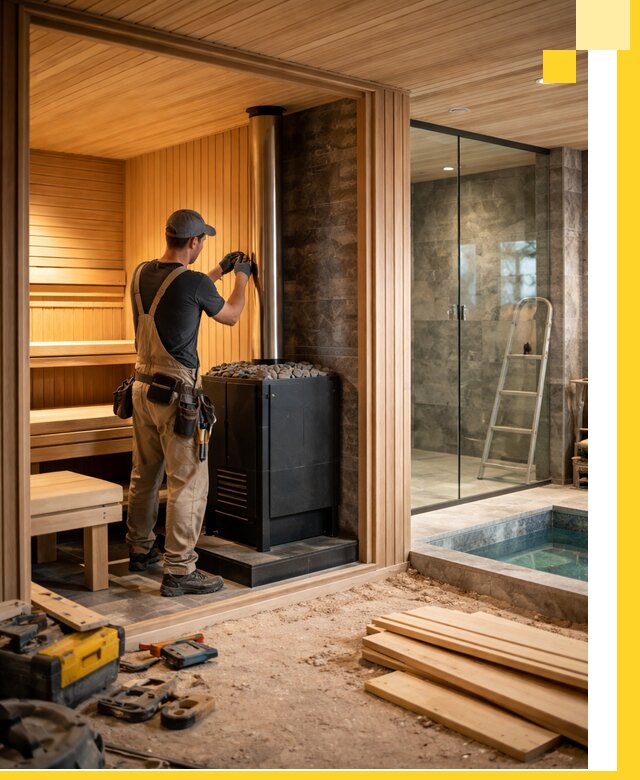 Полное строительство банных комплексов под ключ в Гусе-Хрустальном