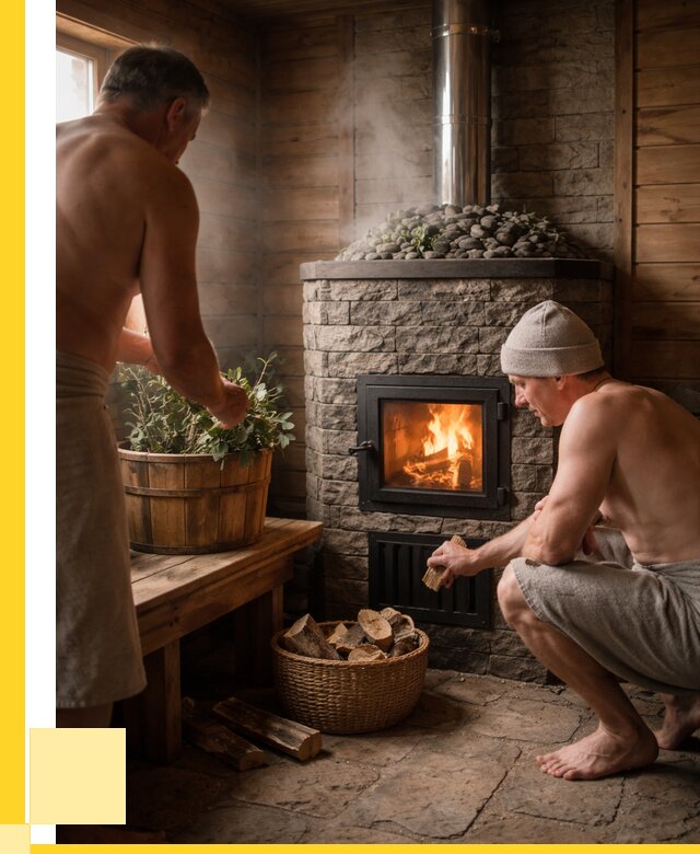 Банные печи под ключ в Гусе-Хрустальном от 48141 р. | ЭриданГсь кирпичная