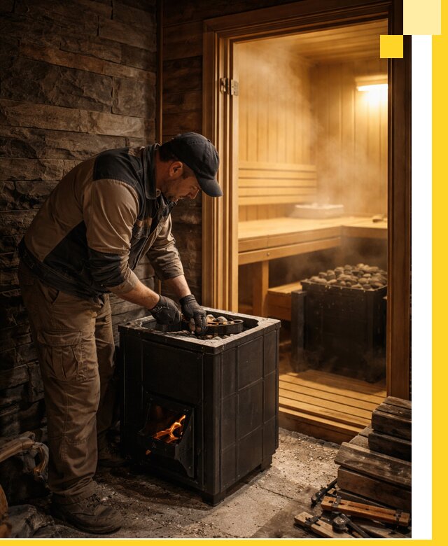 Строительство бани с сауной под ключ в Гусе-Хрустальном от проекта до сдачи