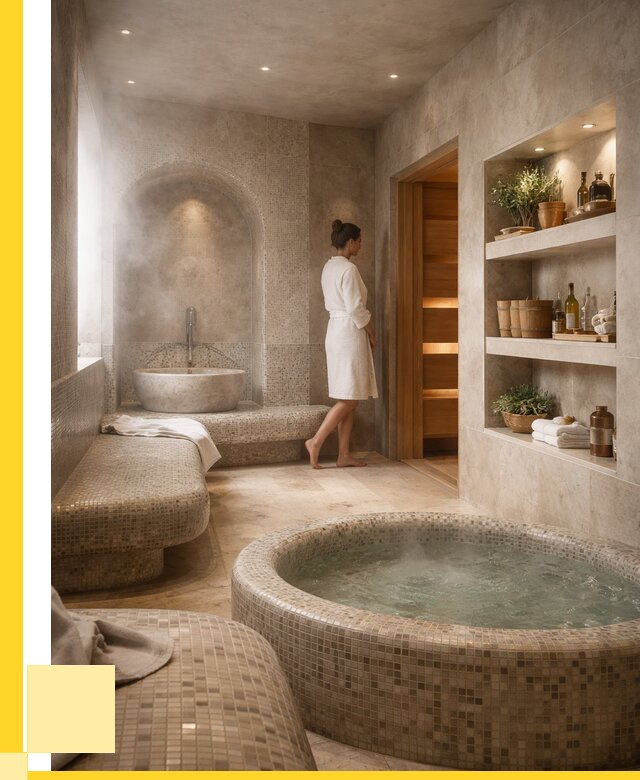 Строительство бани с хамамом в Гусе-Хрустальном от 802350 р. | ЭриданГсь