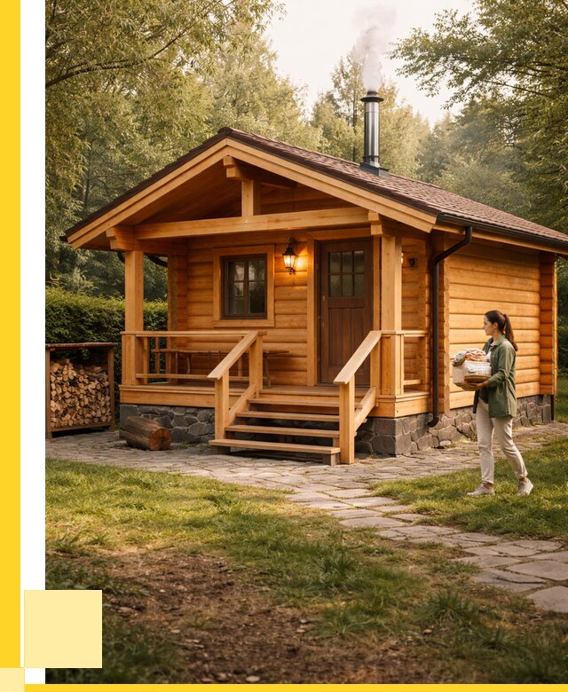 Купить баню под ключ в Гусе-Хрустальном от 695370 р. | ЭриданГсь