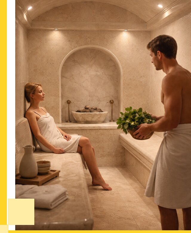 Хамам в доме под ключ в Гусе-Хрустальном от 374430 р. | ЭриданГсь