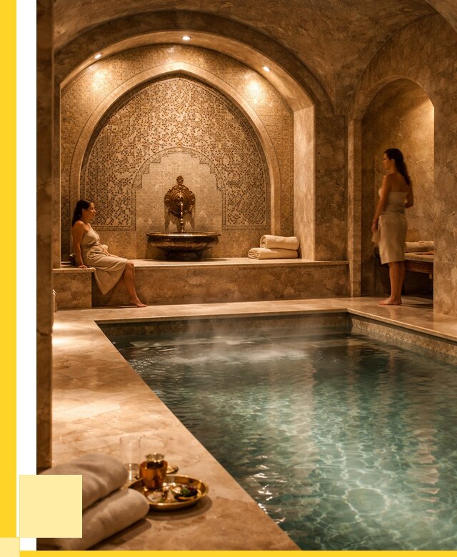 Хамам с бассейном под ключ в Гусе-Хрустальном от 909330 р. | ЭриданГсь