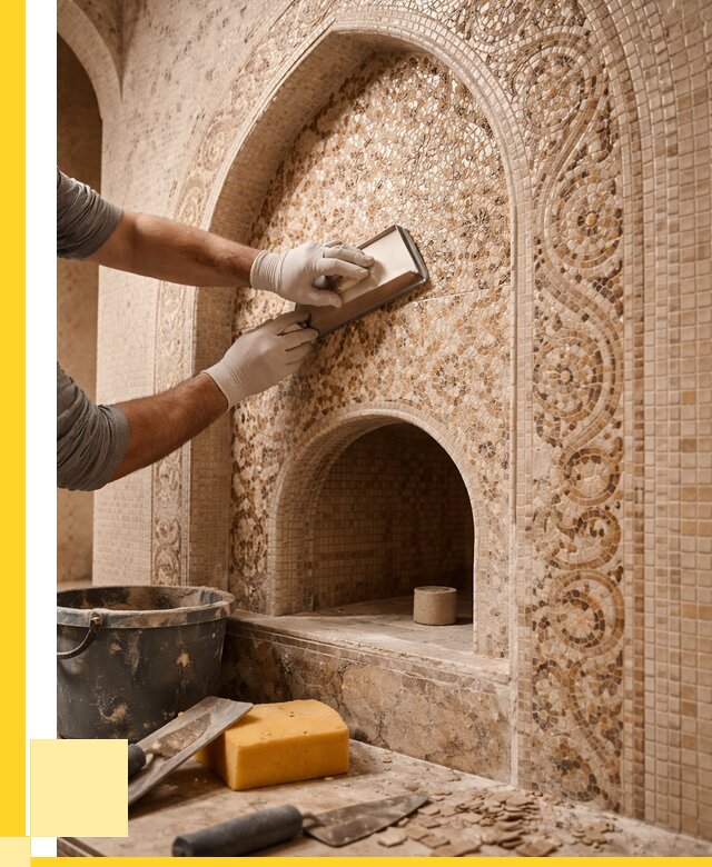 Мозаика для хамама в Гусе-Хрустальном под ключ от 5349 р. | ЭриданГсь